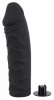 Regulowany strap-on uprząż realistyczne żylaste dildo 17 cm